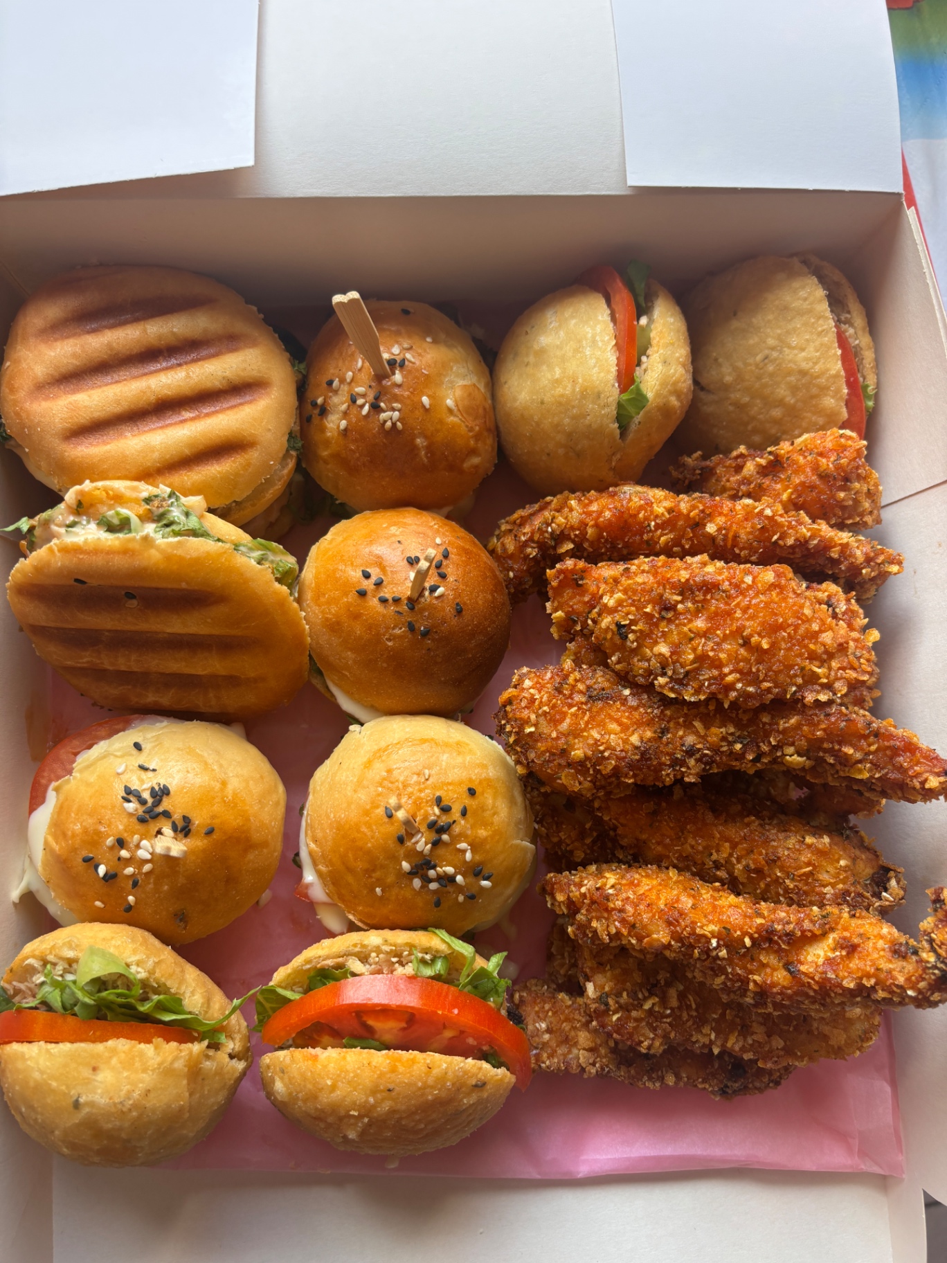 Box & poulet crispy